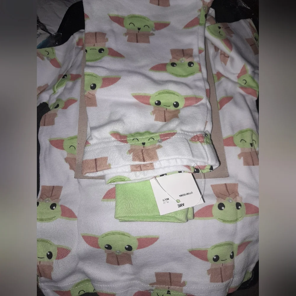 New Star Wars Mandalorian Kids 2 Pack Pajama Set Size 24 Month Boys  NWT